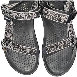 Teva Hurricane Women 8 Sandal 6577 Floral Strap Hook & Loop Water Hiking Outdoor